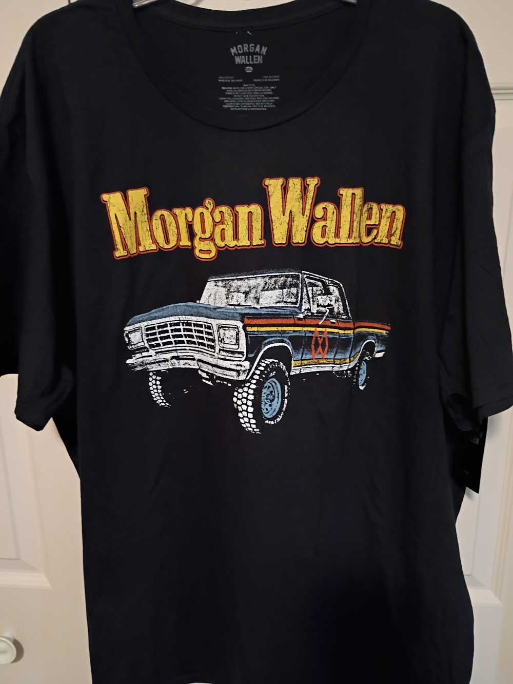 Morgan Wallen Black Short Sleeve Graphic Tee